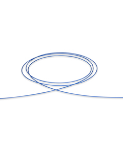 Wire rope 1.5mm SST 1.4401 PVC blue 2500 length w/cable lug